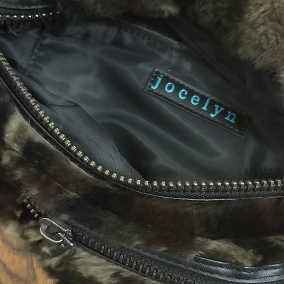 Jocelyn Camouflage Fur Fannypack Belt Bag - Picture 2 of 4